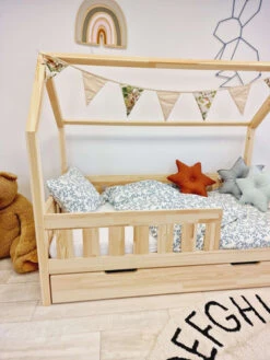 Lit Maison COSY Avec Tiroir -GribouilleTa Chambre Soldes Magasin file 1013