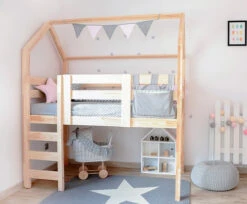 Kit Toboggan Pour Ajouter Au Lit Maison Pilotis -GribouilleTa Chambre Soldes Magasin file 1040