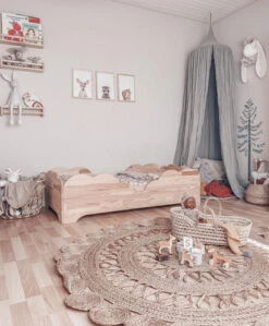 Lit Montessori Nuage Cumulus Avec Sommier -GribouilleTa Chambre Soldes Magasin file 1159