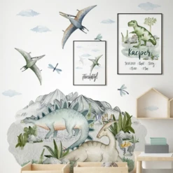 Magnifique Ensemble De Stickers Dinosaures Volatiles Ptérodactyles 8 Magnifique Ensemble De Stickers Dinosaures Volatiles Ptérodactyles -GribouilleTa Chambre Soldes Magasin file 116