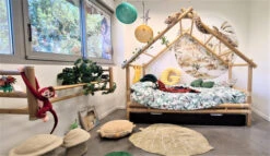 Lit Cabane PONDOK 100% Bambou Naturel 90x190cm Avec Ou Sans Tiroir -GribouilleTa Chambre Soldes Magasin file 1173