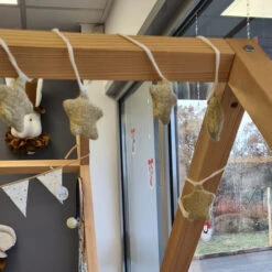 Guirlande D'étoiles Dorées Meri Meri Tricot