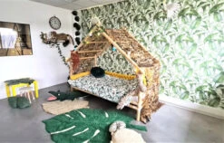 Lit Cabane PONDOK 100% Bambou Naturel 90x190cm Avec Ou Sans Tiroir -GribouilleTa Chambre Soldes Magasin file 1180