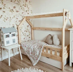 Lit Chalet En Bois Massif Naturel Avec Ou Sans Tiroir -GribouilleTa Chambre Soldes Magasin file 1200