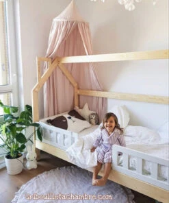 Lit Chalet En Bois Massif Naturel Avec Ou Sans Tiroir -GribouilleTa Chambre Soldes Magasin file 1201