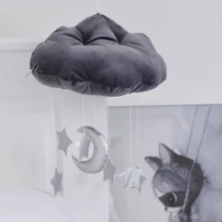 Grand Mobile Nuit étoilée Nuage Gris -GribouilleTa Chambre Soldes Magasin file 121