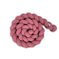 Tour De Lit Tressé 3 Grains Rose Vintage