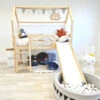 Lit Maison Pilotis Avec Toboggan -GribouilleTa Chambre Soldes Magasin file 1246