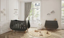 Lit Bébé Trapèze - Anthracite -GribouilleTa Chambre Soldes Magasin file 125