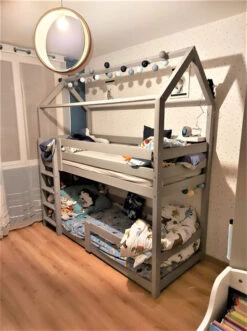 Lit Maison Superposé -GribouilleTa Chambre Soldes Magasin file 1307