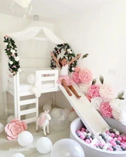 Guirlande De Fleurs Blanches -GribouilleTa Chambre Soldes Magasin file 135