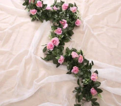 Guirlande De Fleurs Roses