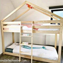 Lit Maison à étage -GribouilleTa Chambre Soldes Magasin file 1425