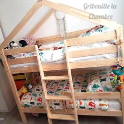 Lit Maison à étage -GribouilleTa Chambre Soldes Magasin file 1429