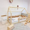 Lit Maison En Pin Naturel Avec Ou Sans Barrières -GribouilleTa Chambre Soldes Magasin file 1438