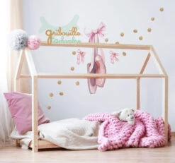 Lit Maison En Pin Naturel Avec Ou Sans Barrières -GribouilleTa Chambre Soldes Magasin file 1442