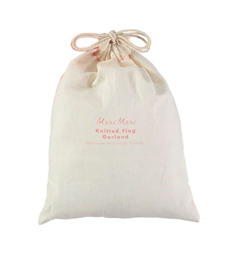 Guirlande De Fanions Meri Meri Tricot Rose 6 Guirlande De Fanions Meri Meri Tricot Rose – Image 4