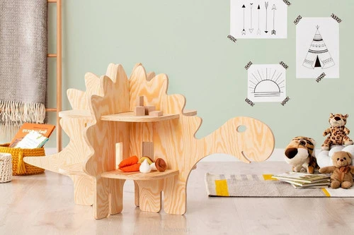 Etagère Montessori Table De Jeu Stegosaurus Dinosaure 4 Etagère Montessori Table De Jeu Stegosaurus Dinosaure – Image 3