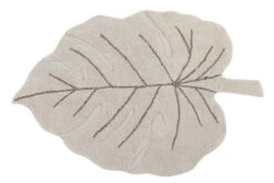 Tapis Grande Feuille De Monstera Nature Lorena Canals