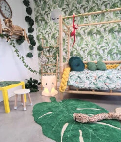 Tapis Grande Feuille De Monstera Nature Lorena Canals -GribouilleTa Chambre Soldes Magasin file 1476