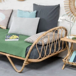 Lit Corbeille En Canne Naturelle Avec Sommier -GribouilleTa Chambre Soldes Magasin file 1545