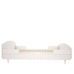 Lit Enfant évolutif 90x200cm Avec Barrières Amovibles Babushka Olive Ou Blanc -GribouilleTa Chambre Soldes Magasin file 1573