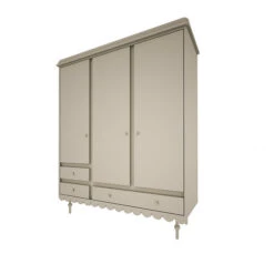 Armoire 3 Portes Babushka Olive Ou Blanche -GribouilleTa Chambre Soldes Magasin file 1639