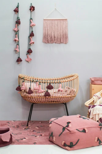 Pouf Jardin Anglais Rose Lavable Lorena Canals 140x210 9 Pouf Jardin Anglais Rose Lavable Lorena Canals 140x210 – Image 7