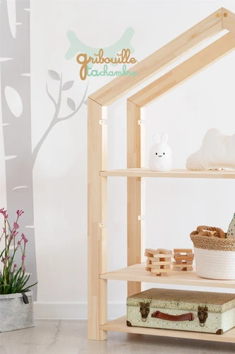 Etagère Montessori évolutive Cabane 5 Etagère Montessori évolutive Cabane – Image 3