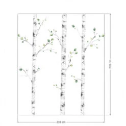 Un Bel Ensemble D'arbres Stickers Forêt Enchanté -GribouilleTa Chambre Soldes Magasin file 174