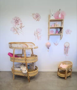 Jolie étagère Murale Triple En Rotin -GribouilleTa Chambre Soldes Magasin file 1775