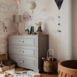 Stickers Frise Circus Babushka Gris -GribouilleTa Chambre Soldes Magasin file 1827