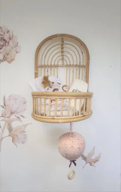 Etagère Corbeille Suspendue Arc En Ciel En Rotin -GribouilleTa Chambre Soldes Magasin file 1834