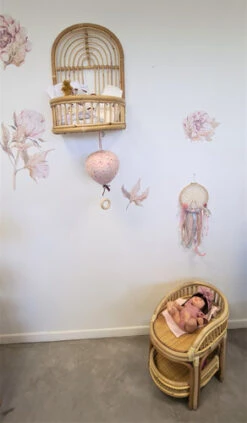 Etagère Corbeille Suspendue Arc En Ciel En Rotin -GribouilleTa Chambre Soldes Magasin file 1838