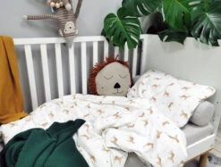 Ensemble Couette + Oreiller Léopards 140x200 OEKO-TEX