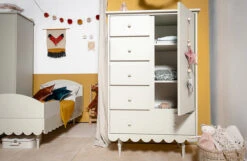 Commode Haute Babushka Olive Ou Blanche