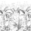 Papier Peint Jungle Noir & Blanc