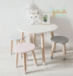 Petite Table Ronde à Personnaliser