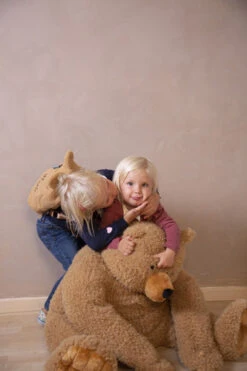 Ours En Peluche Géant Assis 76cm -GribouilleTa Chambre Soldes Magasin file 1915