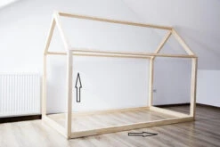 Option Sur Mesures Pour Lit Maison, Maison D'Archi Ou Structures Au Sol. -GribouilleTa Chambre Soldes Magasin file 195