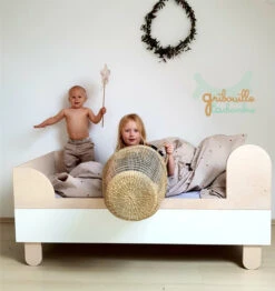 Lit Enfant 80x160 Teddy Blanc