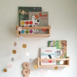Etagère Murale Montessori Hêtre
