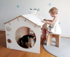 Grand Bureau Multifonctions Maison De Jeu Montessori Personnalisable -GribouilleTa Chambre Soldes Magasin file 2036