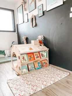 Grand Bureau Multifonctions Maison De Jeu Montessori Personnalisable -GribouilleTa Chambre Soldes Magasin file 2040