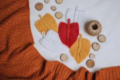 Guirlande De Feuilles Macramé Automne