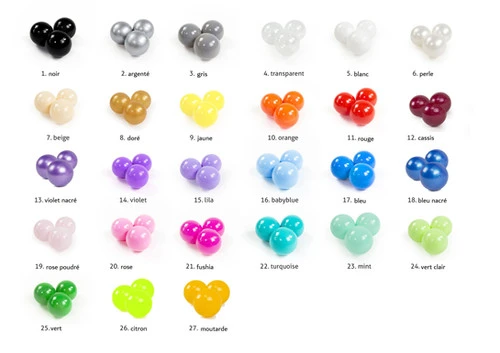 Piscine à Balles Blanche Bouclettes 90x30cm Avec 200 Balles 9 Piscine à Balles Blanche Bouclettes 90x30cm Avec 200 Balles – Image 7