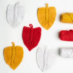 Guirlande De Feuilles Macramé Automne -GribouilleTa Chambre Soldes Magasin file 209