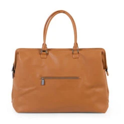 Grand Sac Weekend / Sac à Langer MOMMY BAG Simili Cuir Brun -GribouilleTa Chambre Soldes Magasin file 2300