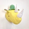Trophée Mural Rhino Pablo Jaune Et Son Chapeau -GribouilleTa Chambre Soldes Magasin file 2375