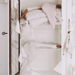 Edredon En Lin Vieux Rose -GribouilleTa Chambre Soldes Magasin file 2388